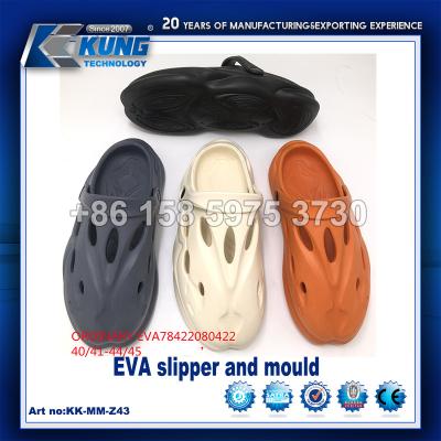 Chine EVA Injection Shoe Mould en aluminium pratique, chaussure simple de couleur faisant des moules à vendre