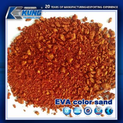 China High Concentration High Temperature EVA Color Sand Shoe Making Materials Te koop