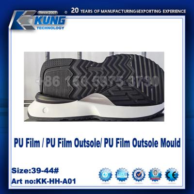 China Sneaker PU Film EVA Outer Sole Non Slip PU Film Outsole Mould zu verkaufen