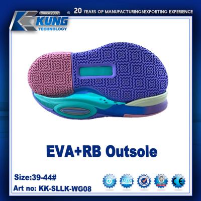 중국 39 - 44 Size  RB EVA Sneaker Outsole High Elastic Non Slip 판매용