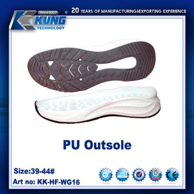 China PU Rubberized EVA Outer Sole Non Toxic Waterproof Rubber Traction Outsole zu verkaufen