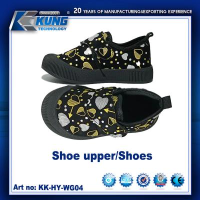 China Customized High Elastic Breathable Children Shoes Upper Non Slip Te koop