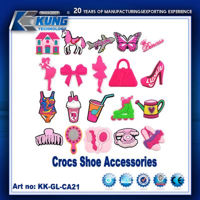 China Accesorios para zapatos de jardín EVA Sandalias Cartoon Charm en venta