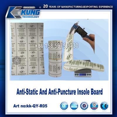 China Safety Shoes Insoles Anti Static Anti Puncture Insole Board for sale