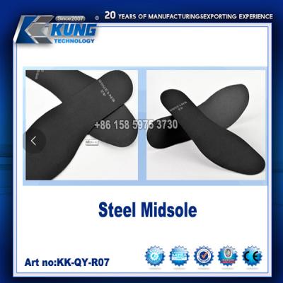 China Safety Shoes Insoles Steel Midsole Puncture Resistance for sale