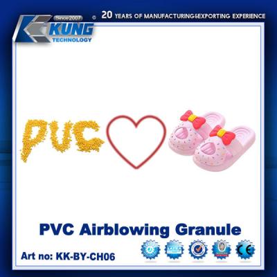 China PVC-blaasgranulaat voor bouw, auto, meubels en schoenen Te koop