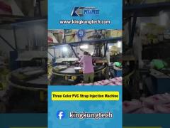 Three Color PVC Strap Injection Machine