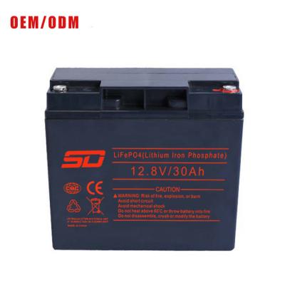 China Solar Storage Long Life 12.8V 30Ah Lifepo4 Battery Pack Special Hot Selling Rechargeable Lithium Battery for sale