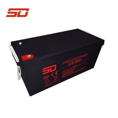 China 12.8V300Ah Growatt Lifepo4 Battery Installation Solar Power Storage Lithium Battery Solar Pack for sale