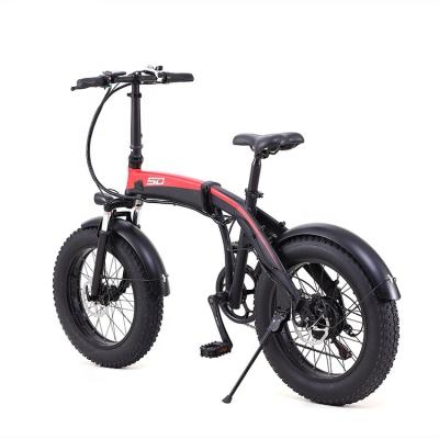 China Hot Selling China Aluminum Alloy 6061 CHAOYANG 20*4.0 Cheap Fat Tire Electric Bike Electric Bicycle E Bike for sale