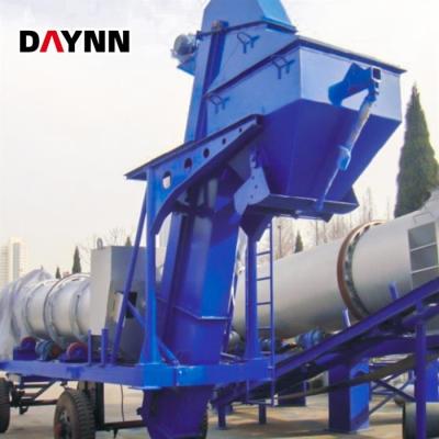 China Construction worksÂ   20 t/h Safety Mobile Alt Series 20 Mini Mobile Type Continuous Drum Automobile Mixing Asphalt Plant for sale