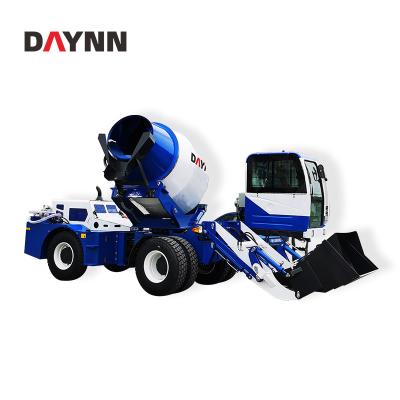 China Building Material Shops 3 Cubic Meter Self Loading Concrete Mixer Tru 3.5 CBM Small Batch Mobile Self Loading Concrete Mixer Truck For Sale for sale