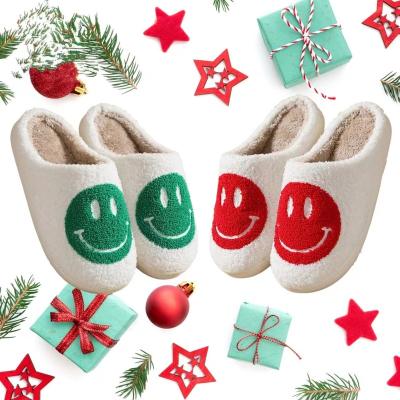 China Light Weight New Christmas Gifts Slippers,Nightmare Before Christmas Slipper,Smiley Face Slippers Happy Face Slippers  for black Friday for sale