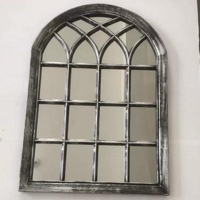 China Vintage outdoor-and-indoor-decorative-wall-garden-arch-mirror for sale