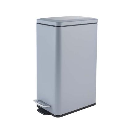 China China Popular and Convenient 15L Rectangle Outdoor Garbage Bin Viable Large Capacity for Public for sale