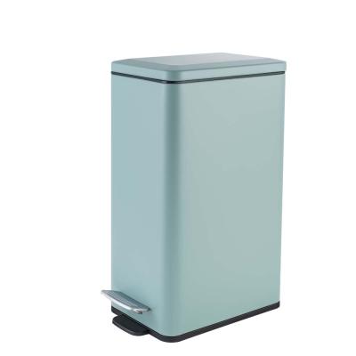 China Workmanship Quality Assurance Pedal Stainless Steel Sustainable Rubbish Bin With Lid for sale