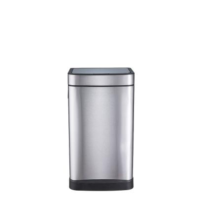 China 30L Rectangle Sustainable Wholesale Home Use Factory Top Waste Bin For Kitchen Bathroom for sale