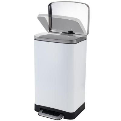 China China Popular And Practical Livable Trash Can Pedal Touchless Rectangle 30L Trash Can for sale