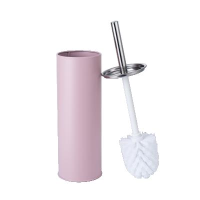 China High Quality Traditional New Style Toilet Brush Holder Black Cleaning Set Holder for sale