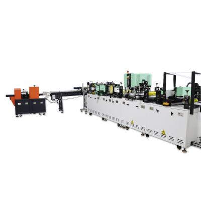 China Factory Automatic N95 Mask Machine With Kn95 FFP2 Mask Packing Machine Production Line Making Machine Connecting To Package for sale