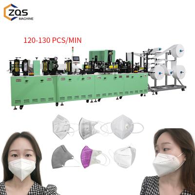 China Cheap Mask Making Machine High Quality Automatic KN95 Mask Machine N95 FPP2 High Speed ​​Face Mask Machine for sale