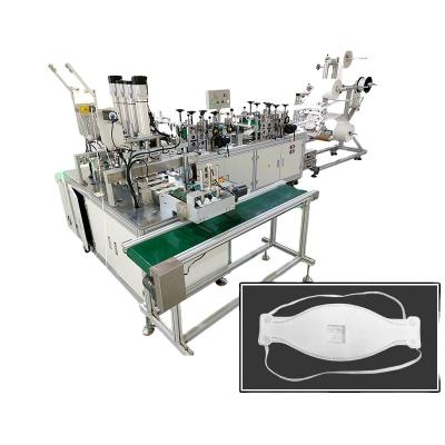 China Mask Making Full Automatic Large Fish Mask Machine KF94 3D Mask Making Large Fish Mask Equipment Head-mounted Machine KF94 for sale