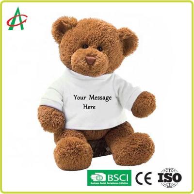 China CPSC Custom Stuffed Animals , OEM 8 Inch Teddy Bear for sale