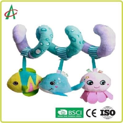 China 5.3 Ounces Hanging Toys For Baby Car Seat 8.7”Ocean Animal for sale