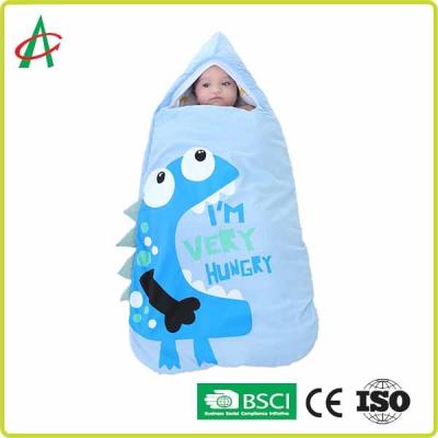 China Angelber L90cm Infant Sleeping Bag 100 cotton with polyester filling for sale