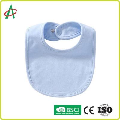 China Adjustable Snap Muslin Baby Bibs , 22x24cm Waterproof Bibs For Babies for sale