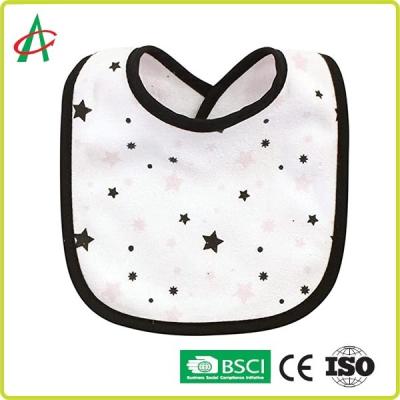 China Machine Washable Muslin Cotton Ultra Absorbent Baby Bibs for sale