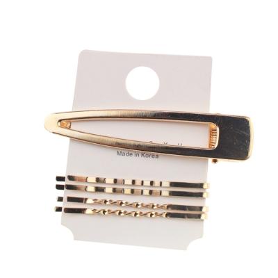 China Manufacturer Sale Jewelry Accessories Metal Pearl Hairpin Set For Girls 7*6*2(cm) for sale