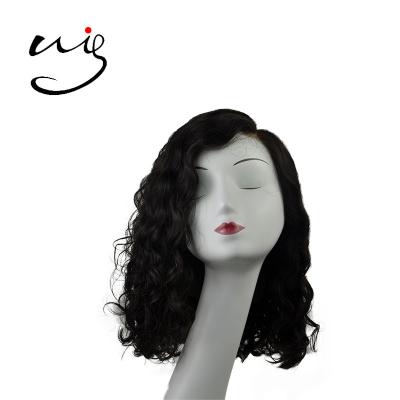 China Body Wave China Buy Human Hair Straight Lead Parted Lace Front Wigs for sale