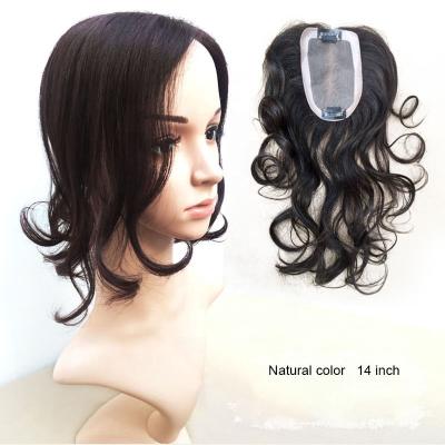 China Topper Wholesale 100% European Virgin Silk Top Human Hair For Women for sale