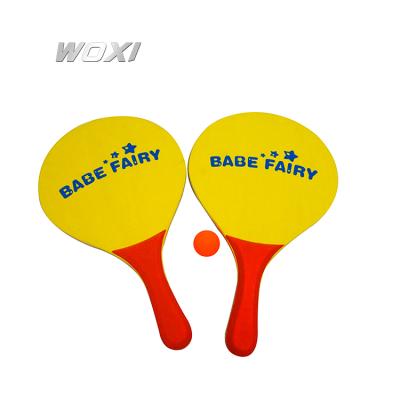 China MDF Beach Tennis Racket Beach Paddle Ball Set Racket Beach Tennis for sale