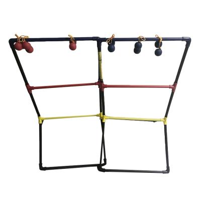 China Outdoor Flexibility PVC Ladder Toss Game With Golf Ball for sale