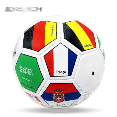 China TPU/Pu/Pvc World Cup Soccer Ball Flag International Country Flags SOUVENIR Football Soccer Ball for sale