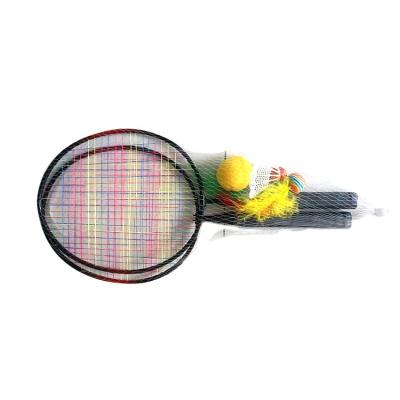 China Playing noise 2021 new design factory directly supply ball badminton racket for sale