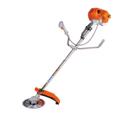 China 2-Stroke 52cc Easy Starter Heavy Duty Grass Trimmer with 32mm Pipe 10mm Aluminum Drive Shaft for sale