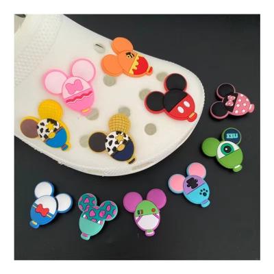 China Hindrance Charm In Stock Assorted Designer Croc Charms Soft PVC Shoe Charms Wholesale Croc Charms Bulk Seller for sale