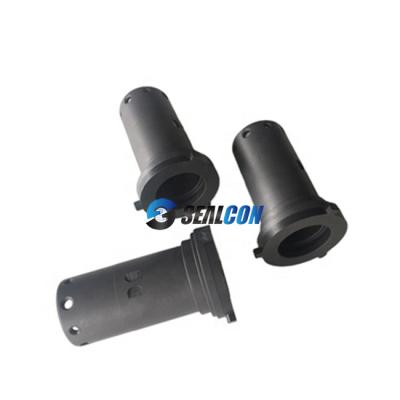 China Mechanical Seal Carbon Graphite Filled PTFE Sleeve Pump Bushing For Mechanical Seals for sale