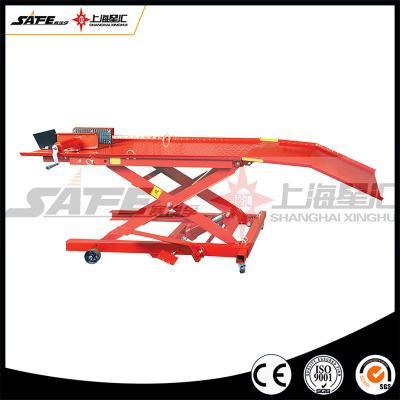 China hot sale pneumatic scissor motorcycle lift with best quality and low price 1345490mm for sale