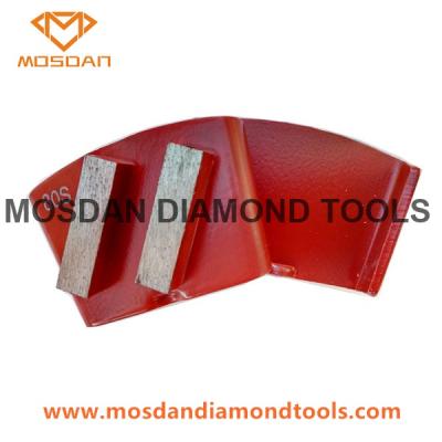 China Ez Change Double Bars Diamond Segments for HTC Grinder Machines for sale