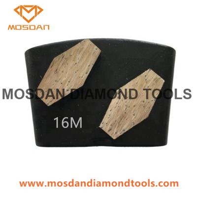 China HTC Hexagonal Segments Grinding Diamond Toolings  for Concrete for sale