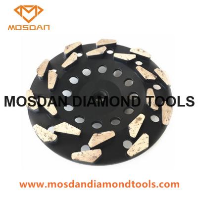 China Rain-Drop Seg Diamond Cup Wheel Disc for Concrete for sale