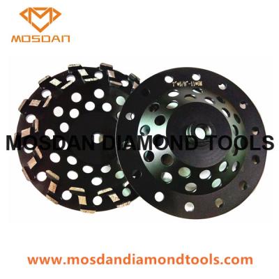 China 7'' Diamond Cup Grinding Wheel Disc with 14 S Seg for sale