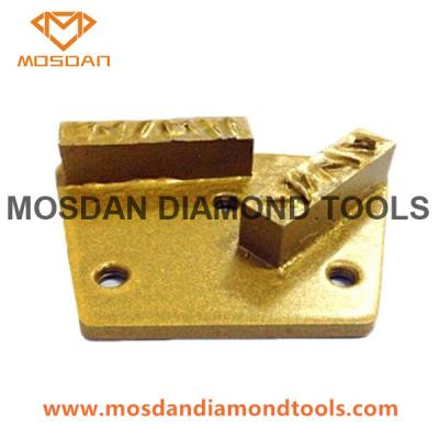 China Aggressive Trapezoid Crushed PCD Bars for Floor Prep for sale