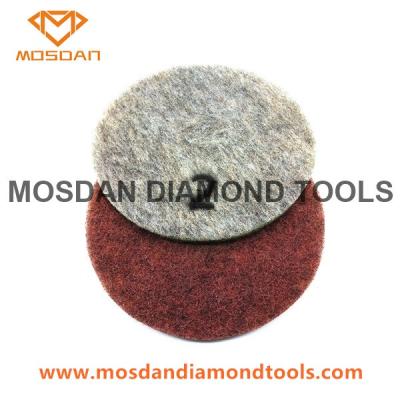 China Diamond Burnishing Abrasive Polishing Pads for Floor Concrete for sale