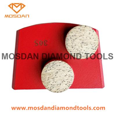 China Soft Bond 25 Grit Quick Tool Double Round  Cha-Ching  Grinding Diamonds for sale