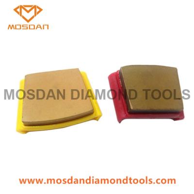 China Resin Bond Square Block with Ez Holder for HTC Floor Grinders for sale